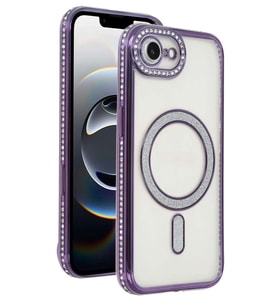 iPhone 16E Joke Simli Magneticsafe Kılıf - Derin Mor
