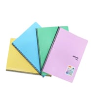 Mynote 96 Yaprak A4 Çizgili Defter Pp Kapak Karışık - 3 adet