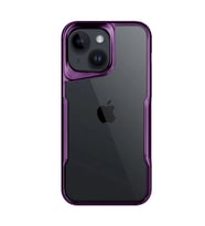 iPhone 15 Kılıf Boyi Silikon Kapak - Derin Mor