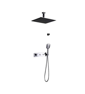 NEWARC STEP YATAY ANKASTRE BANYO SETİ (KROM)