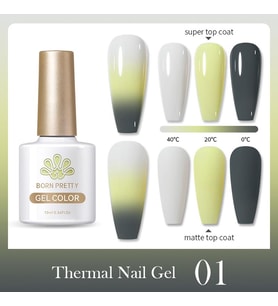 Born Pretty Termal Kalıcı Oje 01 (56989)