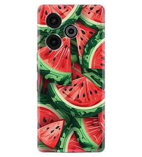 Pova 6 Pro (LI9) Kılıf Boutique Baskılı Resimli Karpuz Pcode -002