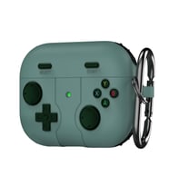 Microsonic AirPods 4 Kılıf Cartoon Figürlü Silikon Retro Gameboy Yeşil (Yeşil)