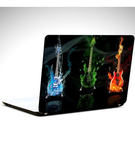 Renkler ve Gitarlar Laptop Sticker 15.4 inch (37X26CM)