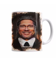 Brad Pitt Kupa Bardak Porselen
