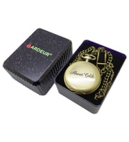 Ardeur® Vintage Pirinç İsme Özel Lüks Cep Saati Köstekli Saat
