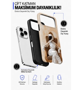 İPhone 17 Pro Vibes Collection Çift Katmanlı Essential Tough Telefon Kılıfı