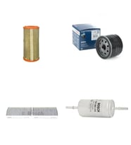 Filtre Bakım Seti Alfa Romeo 156 1.6 Benzinli 2002 + Hava + Yağ F + Yakıt F. + Polen Bosch