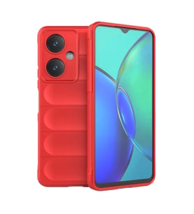 Vivo Y27 Kılıf Optimum  - Kırmızı
