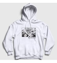 Presmono Unisex Beyaz Knives Thorfinn Anime Vinland Saga Kapüşonlu Sweatshirt 470141tt