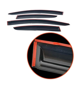 Ford Transit 2003-2013 Mugen Cam Rüzgarlığı 2'li