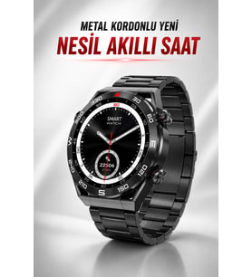 Akıllı Saat Yeni Nesil Bluetooth Bağlantılı Uyku ve Sağlık Takibi NFC ve GPS