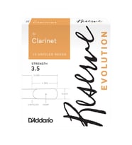 D'Addario DCE1035 Reserve Evolution Bb Klarnet Kamışı No: 3.5 (Profesyonel) - 10'lu Paket  Kalın Uç Tasarımı ve Zengin Ton Karakteri