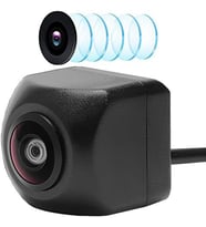 Rose Su Geçirmez 170 Derece MCCD Balıkgözü Lens Starlight Gece Görüş CCTV Park Kamera Sistemi (Siyah)