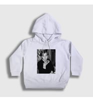 Presmono Unisex Çocuk Beyaz Young Leonardo Dicaprio Kapüşonlu Sweatshirt 467867tt (Beyaz)