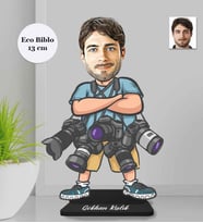 Kişiye Özel Fotoğrafçı Erkek Ahşap Eco Biblo -3