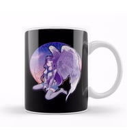Pastel Goth Angel Horned Devil Anime Kawaii Girl Kupa Bardak Porselen