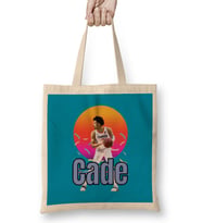Cade Cunningham Vintage Art - Legend Basketball Gift Bez Çanta Uzun Saplı