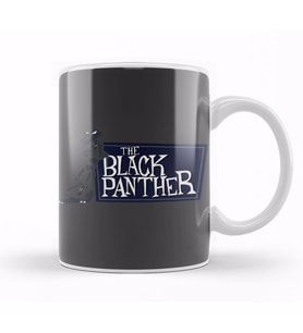 The Pink Black Panther Kupa Bardak Porselen