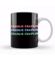 Charlie Chaplin Quotes Art Gİift   Vintage Retro Style Kupa Bardak Porselen