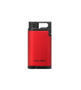 Colibri Belmont Tek Torch Pürmüz Kırmızı - Siyah Puro Çakmağı