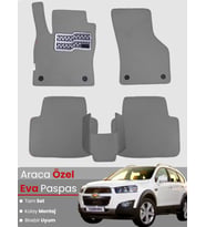 CHEVROLET CAPTİVA (2011-2015) Uyumlu EVA Paspas Tam Set–Araca Özel,Su Geçirmez,Kolay Montaj