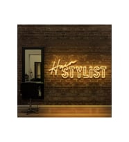 Hair STYLIST Yazılı Neon Tabela