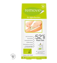 Remove Sir Ağda Bantları 52 Li Set İnatçı Ve Sık Tüyler