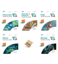 Palme 9. Sınıf 2027 MAARİF Matematik Edebiyat Fiizk Kimya ve Biyoloji Tematik Soru Bankası 5li Set