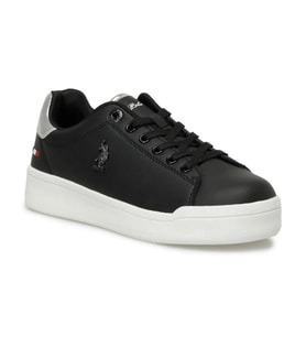 U.s. Polo Assn. Pelo 4Fx Kadın Siyah Sneaker Ayakkabı