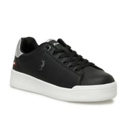 U.s. Polo Assn. Pelo 4Fx Kadın Siyah Sneaker Ayakkabı