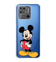 Redmi 10c  Kamera korumalı Kapak Mickey Mouse Tasarımlı  Şeffaf Kılıf
