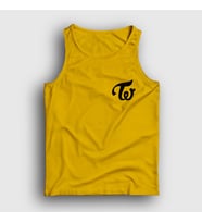 Presmono Unisex Sarı Logo K-Pop Twice Atlet 280468tt (Sarı)