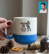 Kişiye Özel Karikatürlü Babaya Hediye Husband Dad Hero Kupa Bardak Pro Babalar Günü Hediyesi