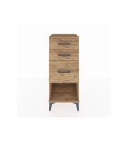 Hyperion Komodin 3 Çekmeceli 44x44x106 Çam-Çam