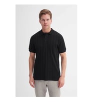 Cazador Regular Fit Siyah Erkek Polo Yaka T-shirt 41020