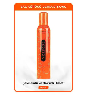 Ultra Strong Saç Köpük 350 ML - Ultra Güçlü Tutuş - mrfs
