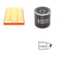 Bosch Filtre Bakım Seti Nissan Almera II 2.2 Dizel 2000-2001 Hava + Yağ f. + Yakıt Filtre Bosch