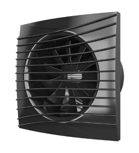 Ayas 100 mm (10 cm) Sessiz Klapeli Banyo Fanı (SILENT OBSIDIAN 4C) (Standart)