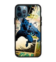 iPhone 13 Pro Black Panther Kara Panter Tasarımlı Glossy Telefon Kılıfı