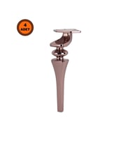 4 Adet Sintra Lüx Metal Ayak 16 cm Bronz Mobilya Koltuk Ayağı