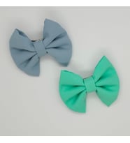 Mint Yeşili ve Soft Mavi Otomatik Klipsli Çocuk Toka Seti - 2 li Set