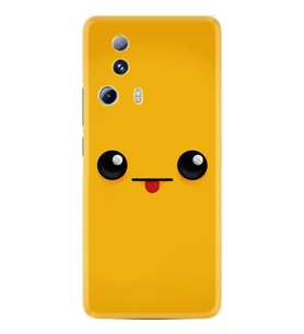 Xiaomi Mi 13 Lite Kılıf Resimli Desenli Silikon Platinium Series Yellow Sweet 1817