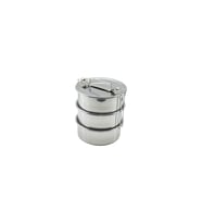 3LÜ Metal Sefer Tası Derinlik 6.5CM Taşıma Kulp