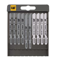 CAT DA06901 10 Parça Profesyonel Metal/Ahşap Hassas/Kaba Kesim Dekupaj Testere Ucu