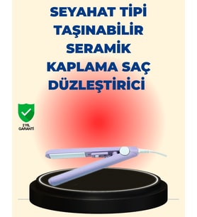 2 si 1 Arada Saç Düzleştirici Ve Bukle Maşası - Düz Ve Kıvırcık Saçlara Uygun Çok Yönlü Kullanım