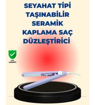 2 si 1 Arada Saç Düzleştirici Ve Bukle Maşası - Düz Ve Kıvırcık Saçlara Uygun Çok Yönlü Kullanım