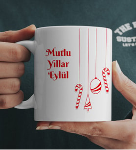 Baskılı İsimli Yılbaşı Kupası