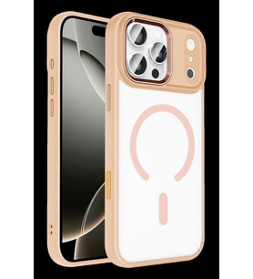 Pilelistore   Apple iPhone 17 Pro Max Terea Magsafe Kapak - Pembe