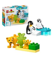 LEGO DUPLO Kasabası Vahşi Hayvan Aileleri: Penguenler ve Aslanlar 10442